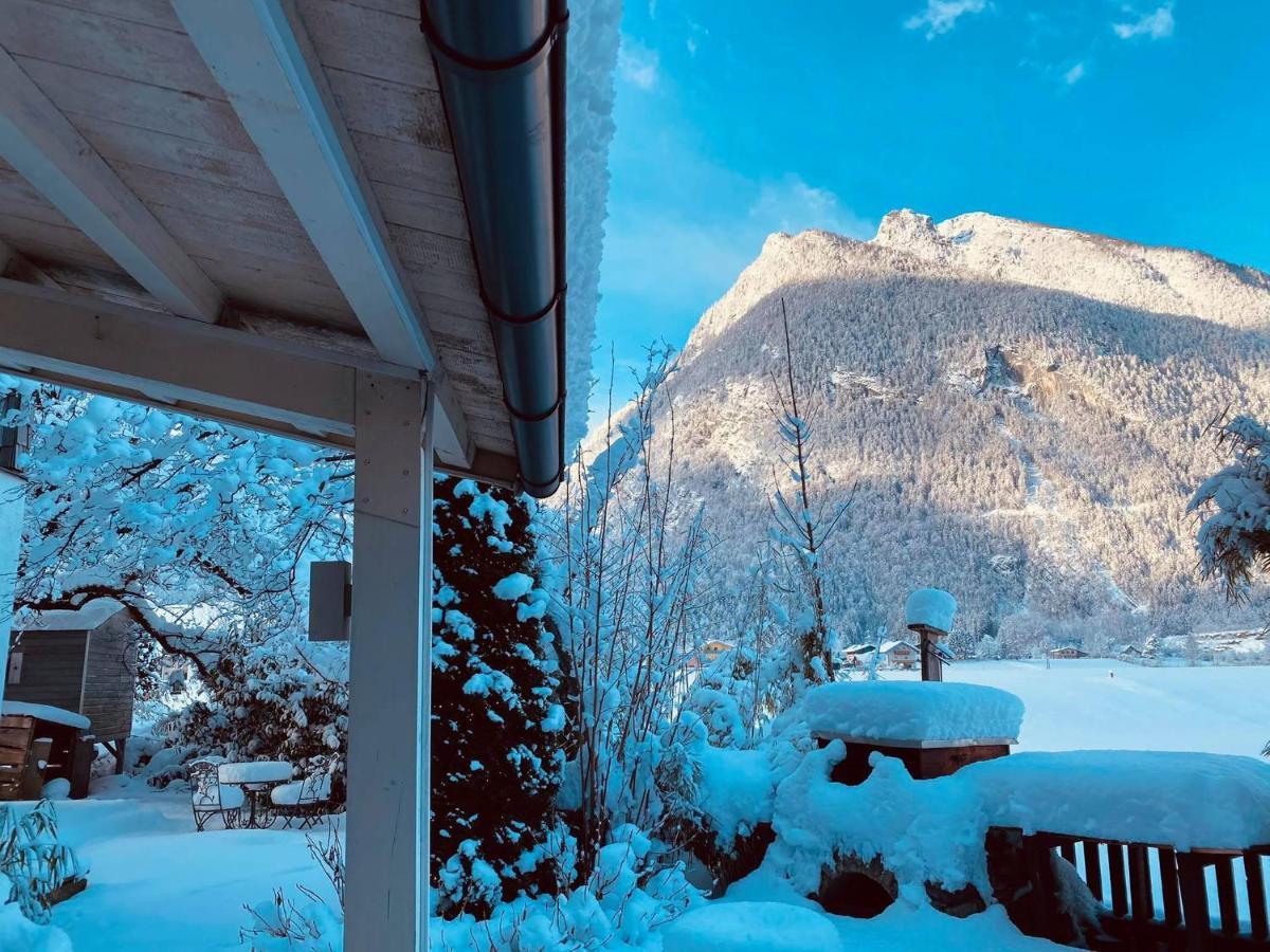 Forest Chalet, 15 Min To Salzburg Olt Town, And Most Beautiful Lakes, Secluded Location, 1,000 Sqm Garden, Mountainview, Panorama Sauna, Bath Whirlpool, Bbq&Bikes&Sunbeds For Free, Up To 10 P Golling an der Salzach Exteriör bild